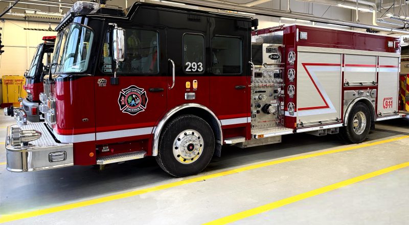 La Ville de Port-Cartier se dote d’une nouvelle autopompe